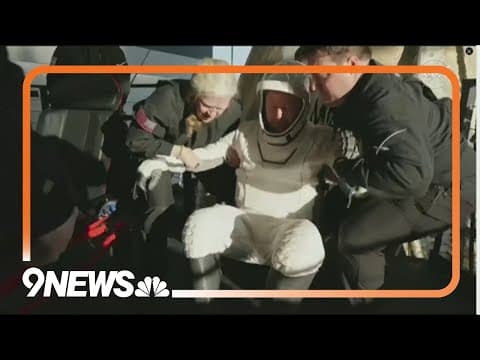 NASA astronauts Butch Wilmore and Suni Williams return to Earth after 9 months stuck in space