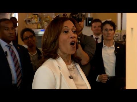 VP Kamala Harris makes campaign stop at local shop in Savannah, GA (Aug. 29, 2024)