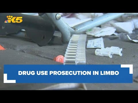 How Seattle drug use cases will be prosecuted currently in limbo