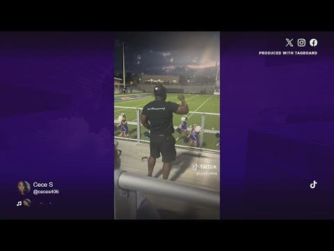Texas dad dances to daughter's cheer routine