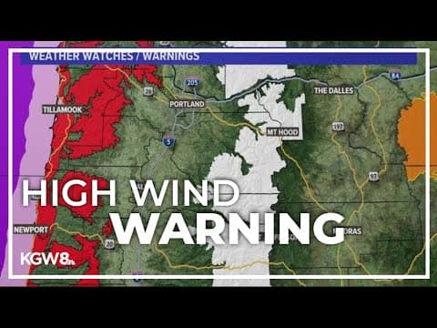 High wind warning issued for Pacific County