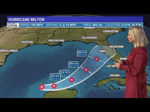 Millions preparing for Hurricane Milton, storm intensifying rapidly