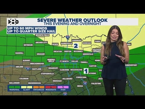 DFW Weather | More thunderstorms possible Wednesday night, 14 day forecast