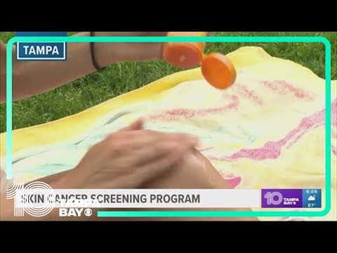 Skin cancer screening program stops in Tampa