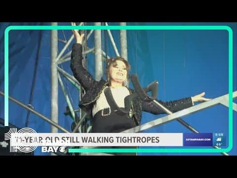 71-year-old Delilah Wallenda is still walking the high wire