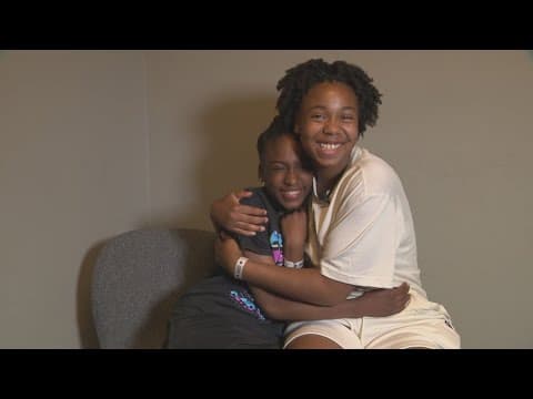 Wednesday's Child sisters Aaniyah and Kennedy are looking for their forever home together