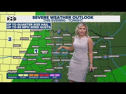 DFW Weather | Severe weather possible Thursday, 14 day forecast
