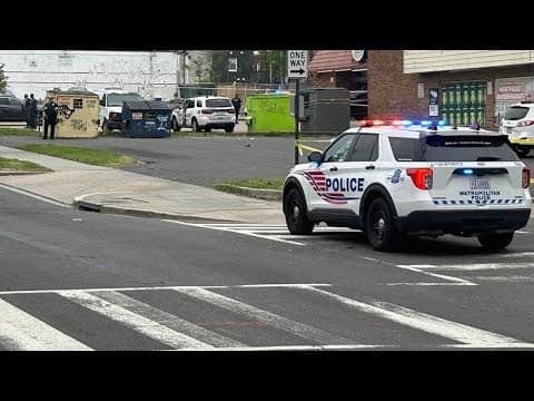 4 shot on Mt. Olivet Road in Northeast DC