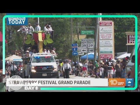 Thousands set to attend Strawberry Festival grand parade