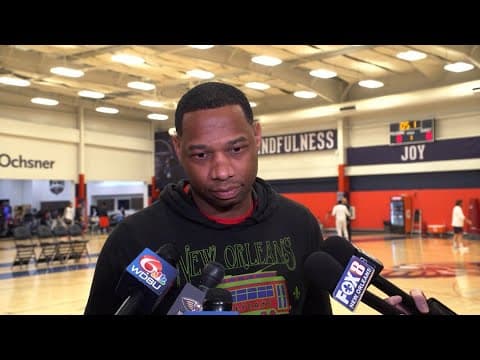Watch live: Pelicans host end-of-season interviews