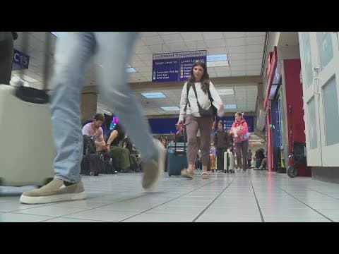 Airlines work to catch up after storms ground flights in North Texas overnight