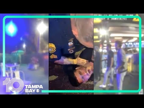 Tampa sergeant suspended for putting hand on suspect's neck, failing to submit video of incident