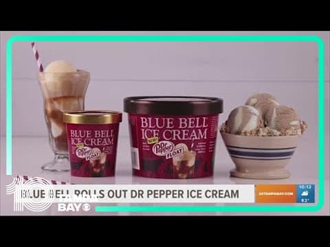 Blue Bell rolls out Dr. Pepper Ice Cream