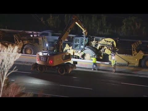 All SR-78 eastbound lanes are closed for repairs