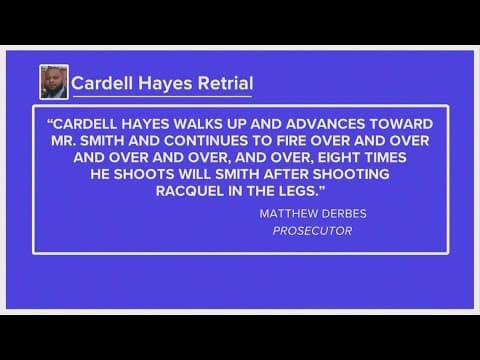Testimony begins in retrial of Cardell Hayes