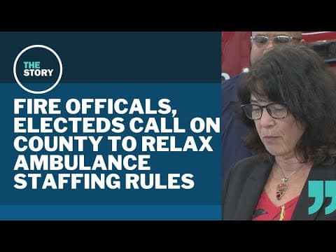 Multnomah County chair's stance on 2-paramedic ambulance model earns pushback from local leaders