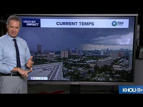 Chief Meteorologist David Paul is tracking strong storms now