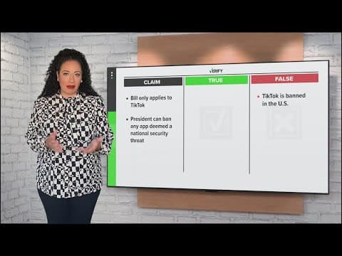 Verify: How new bill could impact TikTok