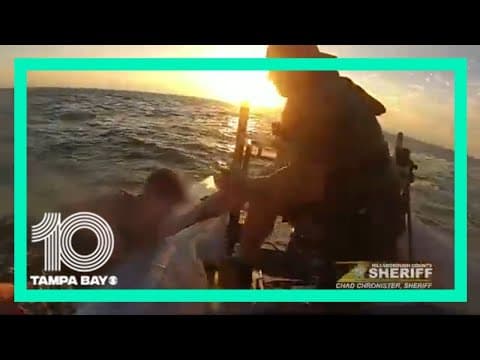 Teen rescued after falling off jet ski in Tampa Bay