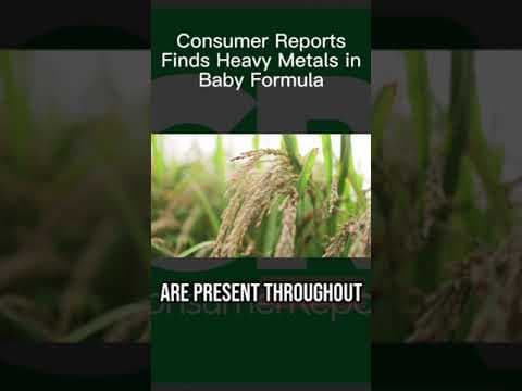 Heavy Metals in Baby Formula