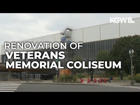 Portland's Veterans Memorial Coliseum getting facelift