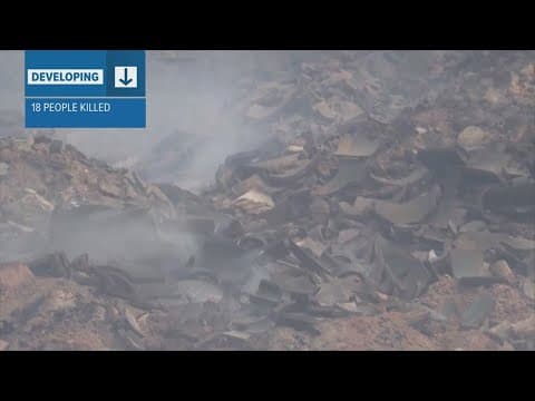 Wildfires burn across South Korea, displacing thousands of people