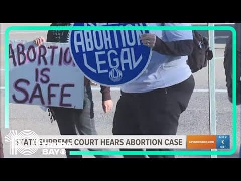 Abortion rights on the ballot? Florida Supreme Court to hear arguments from both sides Wednesday