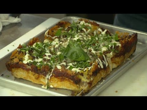 Texas restaurant creates special pizza inspired by Luka Doncic's favorite family recipe