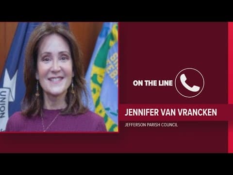 Jefferson Parish Council's Jennifer Van Vrancken Talks Hurricane Francine Aftermath