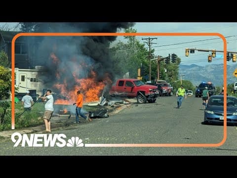 Small plane crashes in Arvada, 4 taken to hospital
