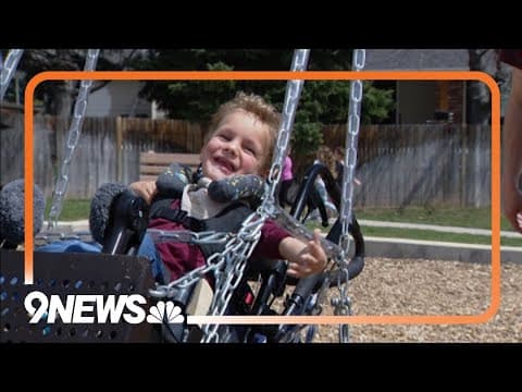 Jeffco inclusive playground brings joy to student in wheelchair