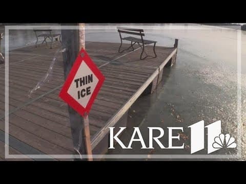 DNR warns of ice dangers