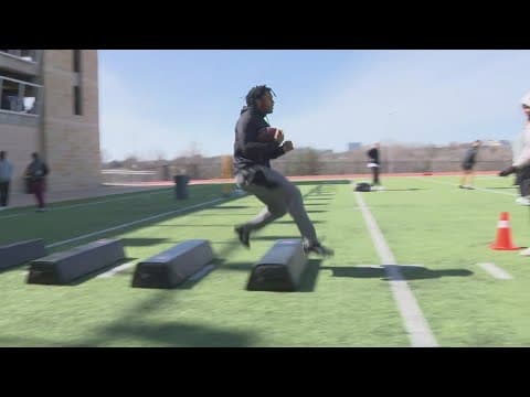 How do NFL Draft prospects handle the pressure of the 40-yard dash with so much on 'the line?'