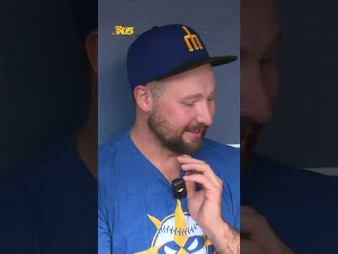 Mariners catcher Cal Raleigh on how his brother helped him win the HR Derby. #mlb #mlbb #allstar