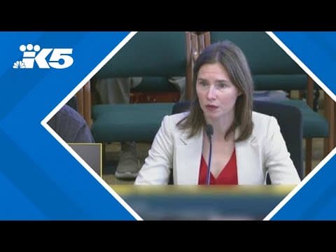 Amanda Knox testifies in support of HB 1138