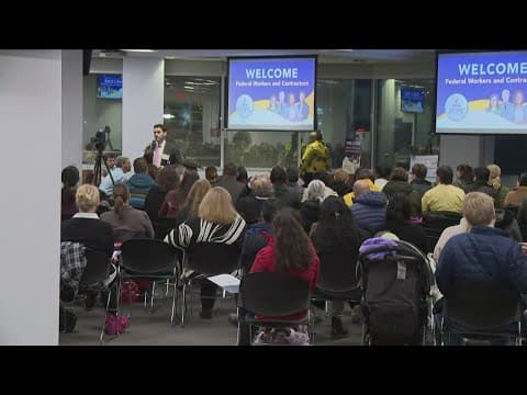 Fairfax County Public Schools recruiting government employees at career informational fair