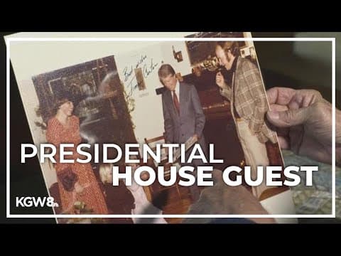 Portland couple reflects on hosting former President Jimmy Carter 45 years ago