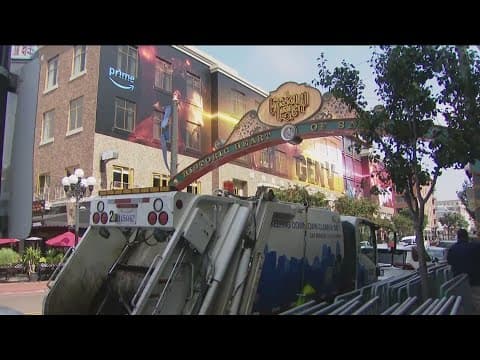 Cleaning up after Comic-Con
