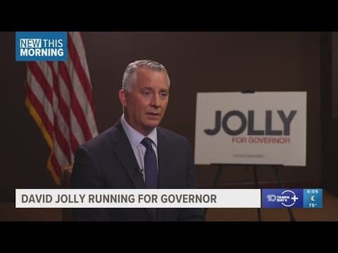 Former Congressman David Jolly is running for Florida governor