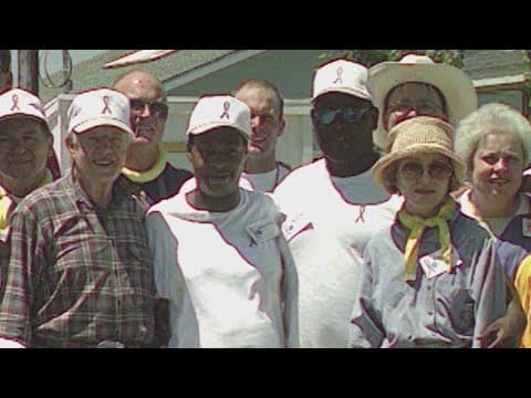 Former First Lady Rosalynn Carter's legacy lives on through homes built in Houston