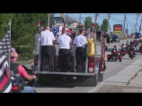 Funeral held for man killed at Trump rally