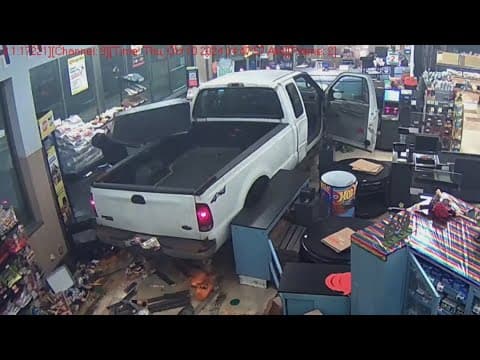 WATCH: Thieves drive into store, steal ATM in Oxon Hill