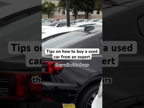 Tips on how to buy a used car from an expert.