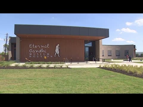 North America's first Gandhi museum opens in Houston