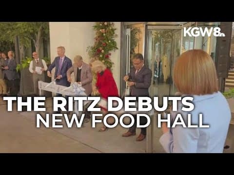 New food hall debuts at Portland Ritz-Carlton, honoring food cart legacy
