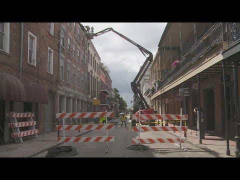 No injuries reported after partial building collapse in French Quarter