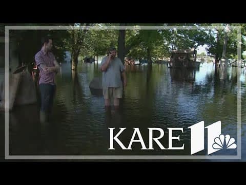 Cleanup underway amid flooding in Waterville