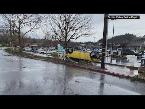 Tornado touches down in California south of San Francisco