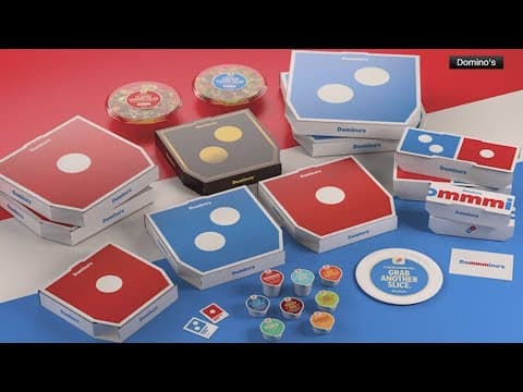 Domino's Pizza updates its logo's look, colors and gets jingle from Shaboozey
