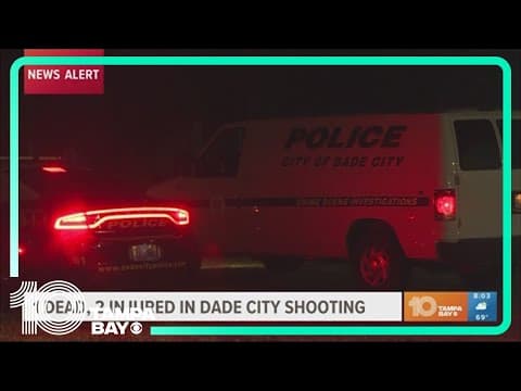 1 person killed, 2 hurt in Dade City birthday party shooting